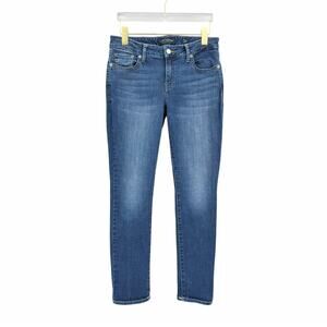 Lucky Brand Lolita 6/28 Regular Mid Rise Dark Wash Five Pocket Skinny Jeans